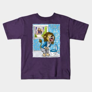 Minnesota Vikings Fans - Kings of the North vs There's Something (Painful) About "Larry" Kids T-Shirt